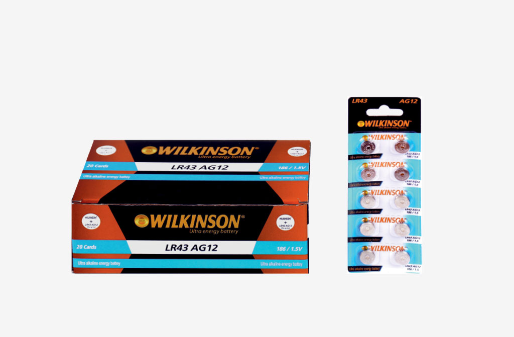 WILKINSON AG 12 Pil - AG   LR43